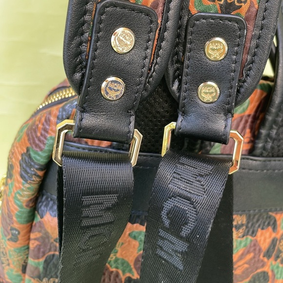 MCM x BAPE STARK large backpack in camo visetos limited edition - Picture 13 of 17